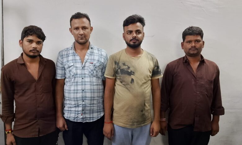 रायपुर रेलवे स्टेशन में चोरी के आरोपी को बांधकर घसीट कर ले जाने वाले अपराधियों के खिलाफ कार्यवाही