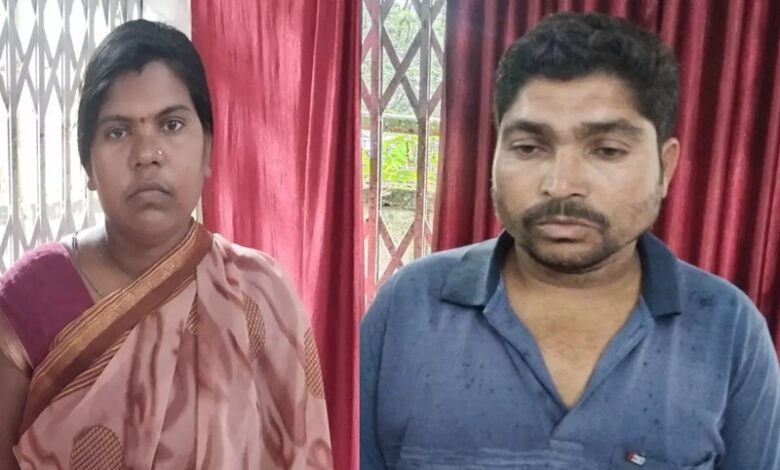 पटवारी की पिटाई करने वाले दंपति को पुलिस ने किया गिरफ्तार
