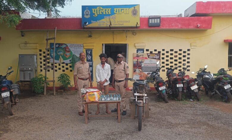 अवैध रूप से शराब बिक्री करने वाले पर बिलासपुर पुलिस का प्रहार अवैध रूप से शराब बिक्री करने वाले पर बिलासपुर पुलिस का प्रहार