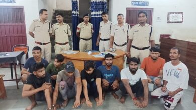 रतनपुर में पुलिस के साथ झूमा झटकी की करने वाले 10 आरोपी हुए गिरफ्तार