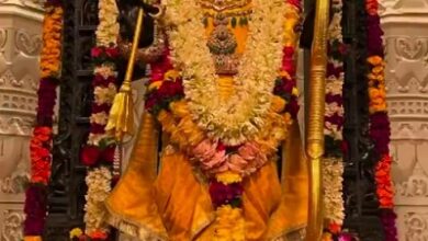 ननिहाल से भेजे गए जन्माष्टमी पर विशेष परिधान से सुशोभित हुए अयोध्या में श्रीरामलला