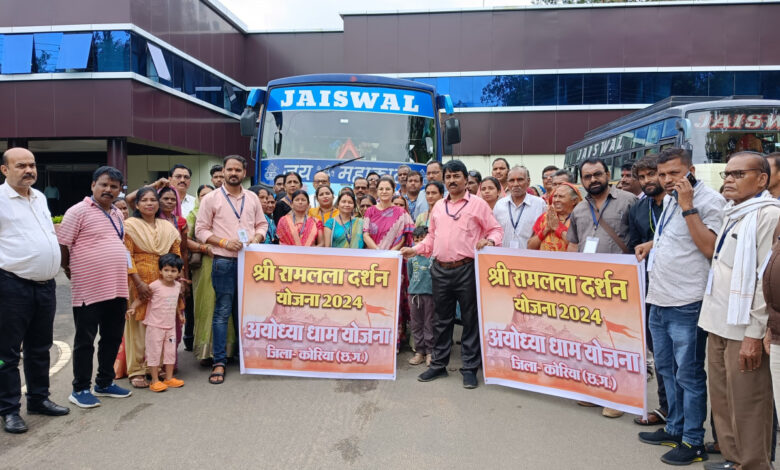 श्रद्धालुओं का अयोध्या भ्रमण : कलेक्टर ने मंगलमय यात्रा की दी शुभकामनाएं