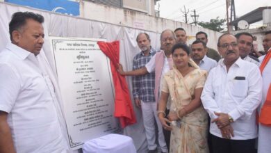 सांसद बृजमोहन ने किया 9 करोड़ से अधिक के विकास कार्यों का भूमिपूजन, बनेगी सड़क, पुलिया और कक्ष