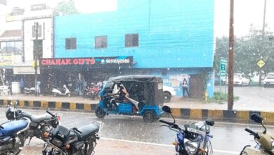 रायपुर में जमकर बरसा बादल, घंटेभर हुई तेज बारिश