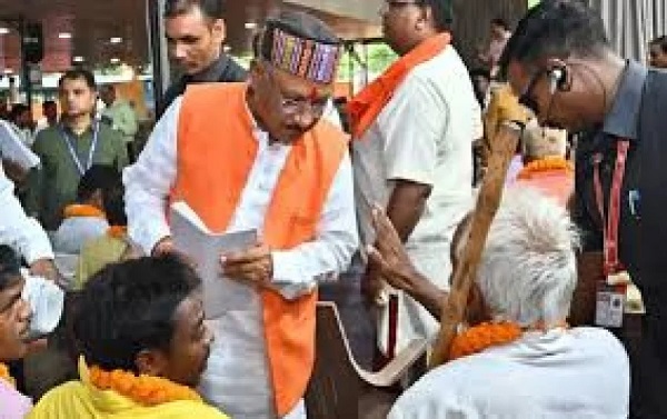 मुख्यमंत्री निवास में जनदर्शन 19 सितंबर गुरुवार को