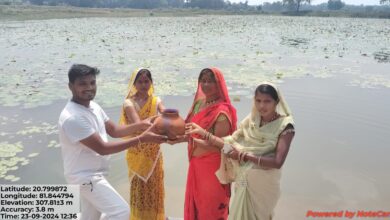 108 अमृत सरोवर और परकोलेशन टैंक के पानी से होगा जल अभिषेक