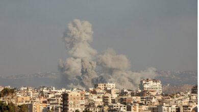 लेबनान : हवाई हमलों में मरने वालों का आंकड़ा 500 के करीब