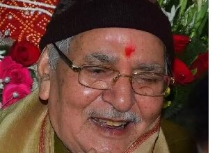 पूर्व राज्यसभा सदस्य सरोज पांडेय के पिता का निधन