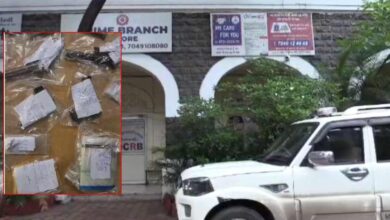 बड़ी संख्या में हथियार पकड़े गए, क्राइम ब्रांच की बड़ी कार्रवाई