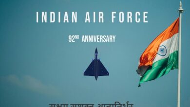 भारतीय वायुसेना की 92वीं वर्षगांठ से पहले चेन्नई में वायुसेना का एयर शो