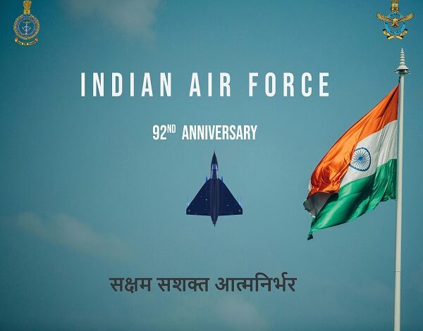 भारतीय वायुसेना की 92वीं वर्षगांठ से पहले चेन्नई में वायुसेना का एयर शो