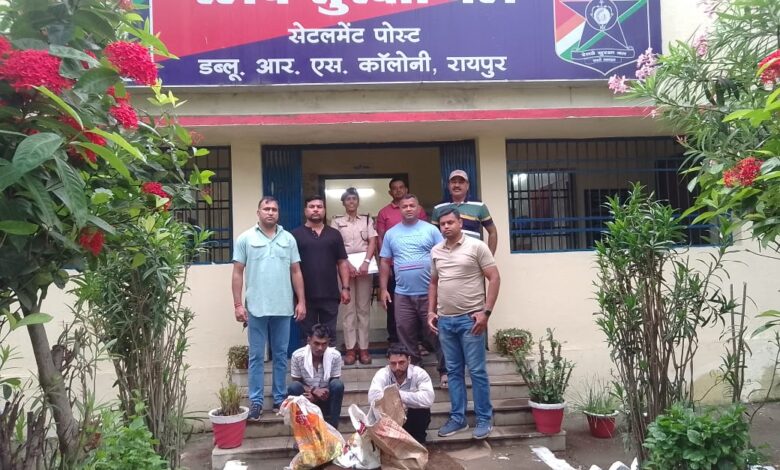 कॉपर क्वाईल चोरी करने वाले तीन आरोपी गिरफ्तार