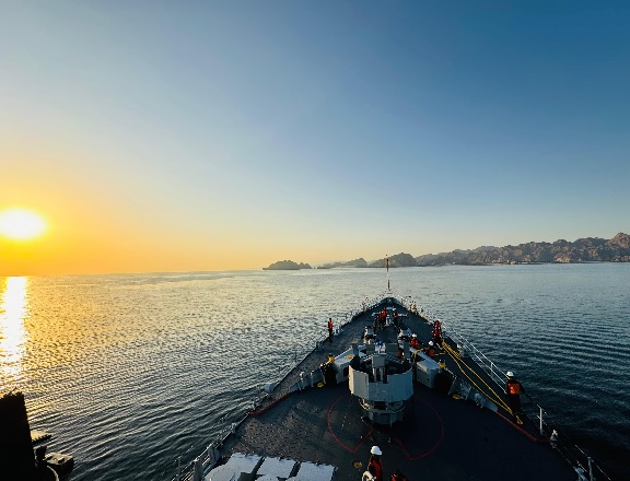 मस्कट, ओमान में प्रथम प्रशिक्षण स्क्वाड्रन की लंबी दूरी की प्रशिक्षण तैनाती