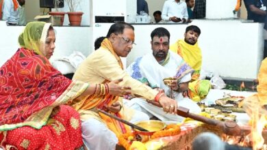 मुख्यमंत्री ने नवा रायपुर स्थित नए मुख्यमंत्री निवास में किया गृहप्रवेश मुख्यमंत्री ने नवा रायपुर स्थित नए मुख्यमंत्री निवास में किया गृहप्रवेश