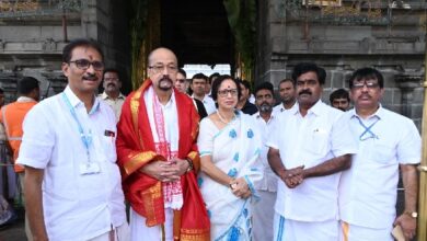 राज्यपाल ने तिरुपति में पूजा-अर्चना बालाजी से देशवासियों के सुख-समृद्धि की कामना