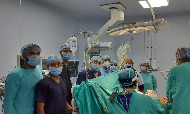 हमीदिया हॉस्पिटल में सफलतापूर्वक हुई 100वीं कोरोनरी आर्टरी बाईपास सर्जरी