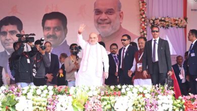 केंद्रीय गृह मंत्री शाह बस्तर ओलंपिक के समापन समारोह में हुए शामिल