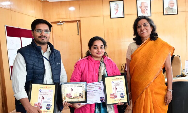 सांस्कृतिक स्पर्धा में एसईसीआर के कलाकारों का शानदार प्रदर्शन