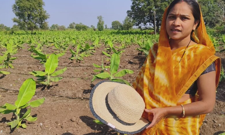 केले के रेशों से बुना सपनों का ताना-बाना