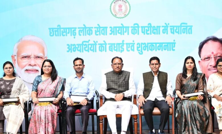 प्रदेश में सुशासन स्थापित करने के हमारे लक्ष्य को हासिल करने में युवा पीढ़ी की महत्वपूर्ण भूमिका – मुख्यमंत्री साय