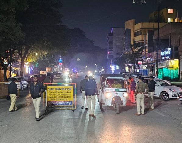 प्रमुख जगहों में हुई चेकिंग, शराब पीकर वाहन चलाने वाले 5 लोगों पर की गई कार्यवाही