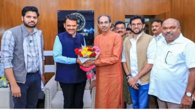 CM देवेंद्र फडणवीस से मिले उद्धव ठाकरे