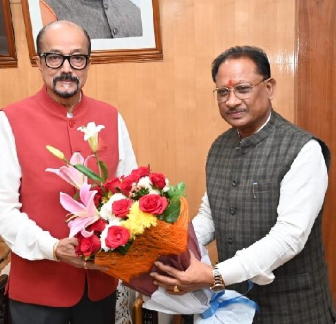 CM साय ने राज्यपाल डेका से की मुलाक़ात