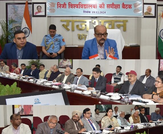 नवाचार, अनुसंधान और स्टार्टअप पर विशेष ध्यान दें विश्वविद्यालय : डेका