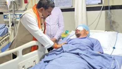 उपमुख्यमंत्री श्री विजय शर्मा ने घायल जवानों से की मुलाकात, उनके शीघ्र स्वस्थ होने की कामना की