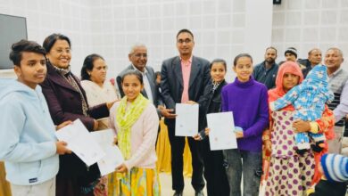 जोधपुर में 45 पाक विस्थापितों को भारतीय नागरिकता एवं 29 को स्वीकृति पत्र सौंपे