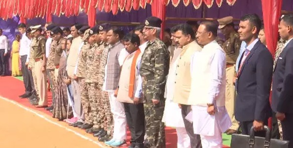 शहीद जवानों को सीएम साय ने दी श्रद्धांजलि