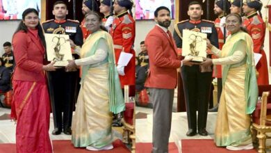 पैरालम्पिक खिलाड़ी रूबीना और कपिल अर्जुन अवॉर्ड 2024 से सम्मानित, सीएम ने दी बधाई