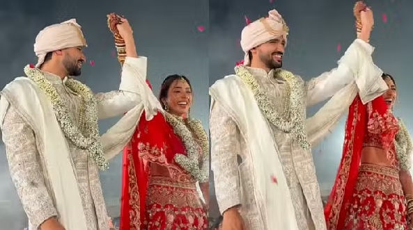 उल्टा चश्मा फेम के सोनू अब शादी के बंधन में बंधे, झील ने शादी में पहना लाल लहंगा