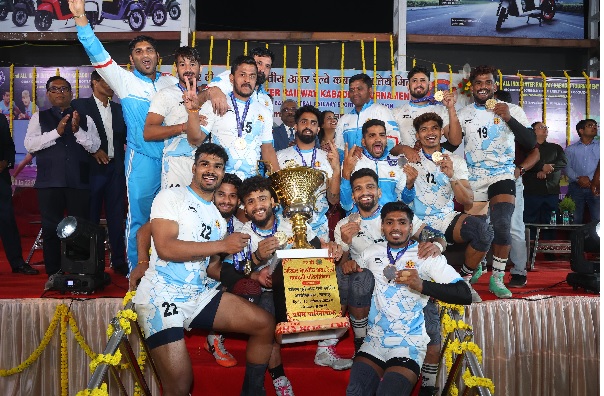 72 वीं अखिल भारतीय रेलवे कबड्डी चैंपियन ट्राफी CR मुम्बई के नाम
