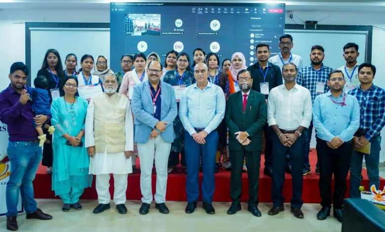 कलिंगा विश्वविद्यालय ने डिजिटल लाइब्रेरी और रिपोजिटरी प्रबंधन का आयोजन