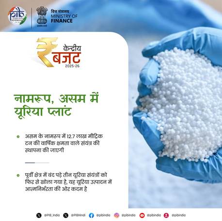 बजट 2025-26 : भारत की विकास यात्रा के लिए कृषि प्रथम इंजन, बिहार में मखाना बोर्ड, कपास उत्पादकता के लिए अभियान की घोषणा