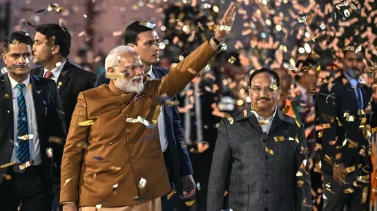 PM मोदी बोले- दिल्ली वालों ने भाजपा को सेवा का मौका दिया PM मोदी बोले- दिल्ली वालों ने भाजपा को सेवा का मौका दिया