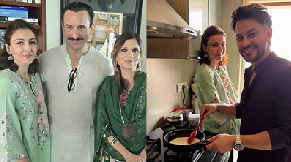 ईद पर सेवई की मिठास : सोहा अली खान के घर कुणाल खेमू ने बनाई सेवई ईद पर सेवई की मिठास : सोहा अली खान के घर कुणाल खेमू ने बनाई सेवई