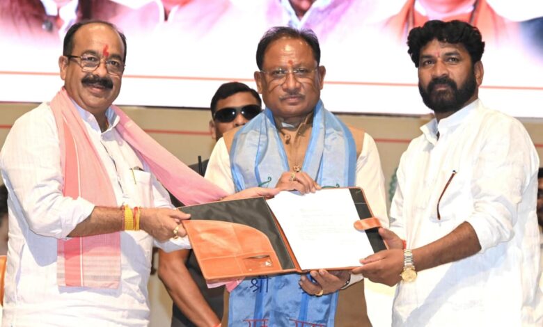तेलघानी विकास बोर्ड के नव नियुक्त अध्यक्ष ने किया पदभार ग्रहण