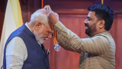 PM मोदी को ‘श्रीलंका मित्र विभूषण’ से किया गया सम्मानित