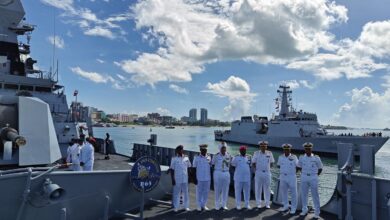 आईओएस सागर ने तंजानिया के दार-एस-सलाम में किया पहला बंदरगाह का दौरा