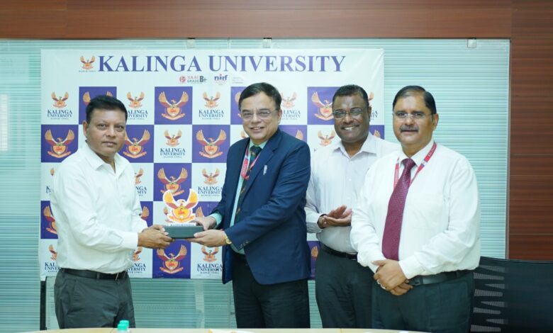 कलिंगा विश्वविद्यालय (केयू) और पर्यावरण एवं ऊर्जा विकास केंद्र के बीच एमओयू पर हस्ताक्षर