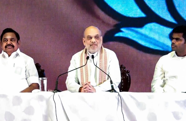 AIADMK और बीजेपी तमिलनाडु में एक साथ लड़ेगी विधानसभा चुनाव, शाह का ऐलान