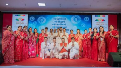 तिलोकचंद बरड़िया की अध्यक्षता में JITO Raipur ने रचा इतिहास, रायपुर में 10,000 से अधिक लोगों ने एक साथ किया नवकार महामंत्र का जाप