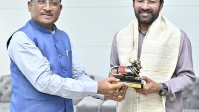 मुख्यमंत्री साय से केंद्रीय कोयला एवं खान मंत्री जी. किशन रेड्डी ने मुलाकात की