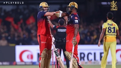 आरसीबी ने चेन्नई को 2 रन से हराया, रोमारियो शेफर्ड ने रचा इतिहास