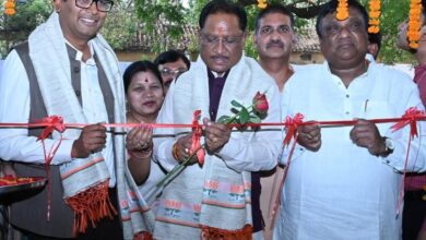 सीएम ने जांजगीर में नवनिर्मित तहसील कार्यालय का किया लोकार्पण