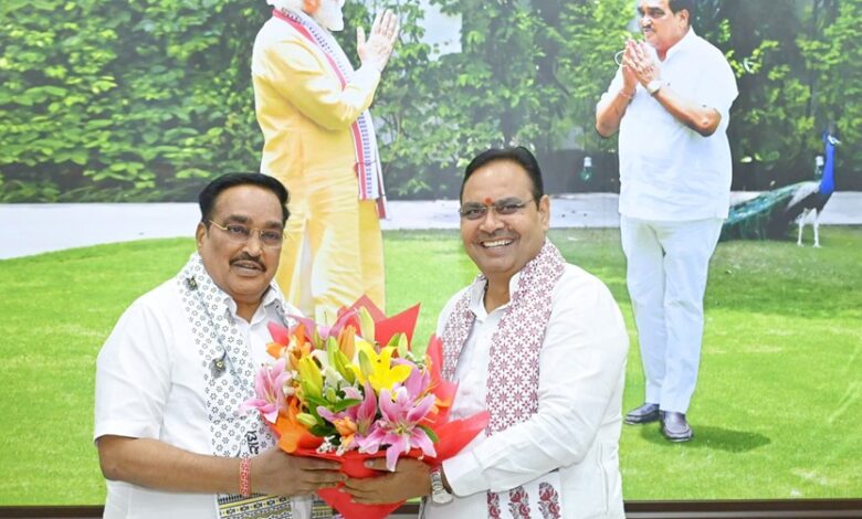 मुख्यमंत्री शर्मा की केन्द्रीय मंत्री पाटिल से भेंट, जल संबंधित परियोजनाओं पर की सार्थक चर्चा मुख्यमंत्री शर्मा की केन्द्रीय मंत्री पाटिल से भेंट, जल संबंधित परियोजनाओं पर की सार्थक चर्चा