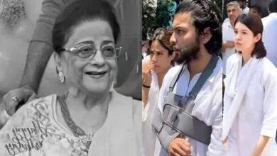 बोनी कपूर की मां निर्मल कपूर का निधन, हुआ अंतिम संस्कार