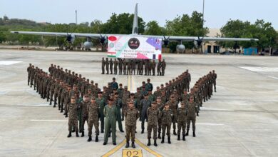 भारतीय सेना की टुकड़ी भारत-फ्रांस संयुक्त सैन्य अभ्यास शक्ति के लिए रवाना भारतीय सेना की टुकड़ी भारत-फ्रांस संयुक्त सैन्य अभ्यास शक्ति के लिए रवाना